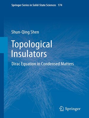 cover image of Topological Insulators